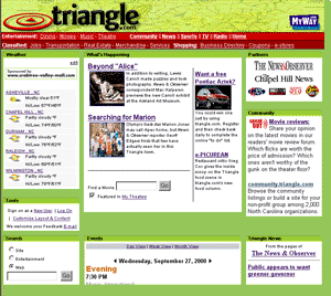 Triangle.com, Entertainment